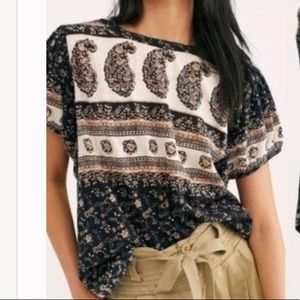 Free people black combo size S